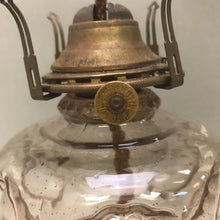 Load image into Gallery viewer, Vintage Queen Anne Purple Glass Oil Lamp (10&quot;)
