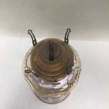 Load image into Gallery viewer, Vintage Queen Anne Purple Glass Oil Lamp (10&quot;)
