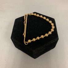 Load image into Gallery viewer, Vintage Swank Gold Plated Ball Chain Slide Tie Clip

