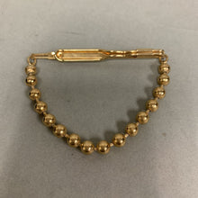 Load image into Gallery viewer, Vintage Swank Gold Plated Ball Chain Slide Tie Clip
