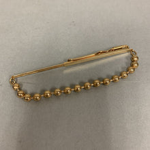 Load image into Gallery viewer, Vintage Swank Gold Plated Ball Chain Slide Tie Clip
