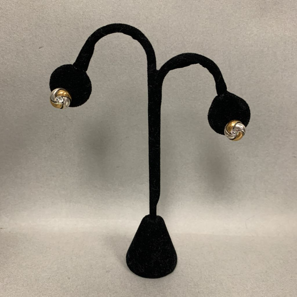 Brighton Love Me Knot Stud Earrings