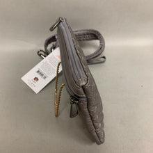 Load image into Gallery viewer, Lug Gray Pearl Peekaboo Pouch Wristlet Purse NWT (5x8")
