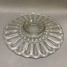 Load image into Gallery viewer, VIntage Clear Glass Cake Plate (14&quot;)
