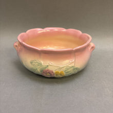 Load image into Gallery viewer, Hull Pottery Wild Rose Jardiniere / Planter #521 (~3x7x5.5)
