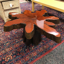 Load image into Gallery viewer, Florida Cypress Live Edge Table (17x32x34)
