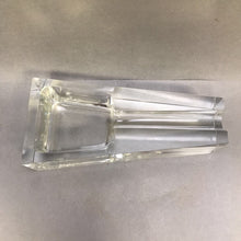 Load image into Gallery viewer, Dunhill Clear Glass Cigar Ashtray / Pipe Holder (2x8.5x4)
