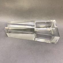 Load image into Gallery viewer, Dunhill Clear Glass Cigar Ashtray / Pipe Holder (2x8.5x4)
