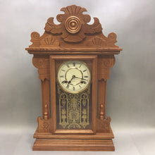 Load image into Gallery viewer, Vintage Gingerbread 31 Day Mantle Clock (24&quot;)
