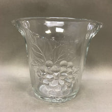 Load image into Gallery viewer, Lead Crystal Champagne/wine Ice Bucket Grape/Vine Leaf Pattern (8&quot;)
