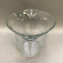 Load image into Gallery viewer, Lead Crystal Champagne/wine Ice Bucket Grape/Vine Leaf Pattern (8&quot;)
