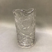 Load image into Gallery viewer, EAPG Clear Glass Pitcher (~8.5&quot;)
