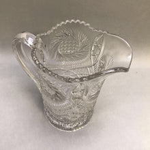 Load image into Gallery viewer, EAPG Clear Glass Pitcher (~8.5&quot;)
