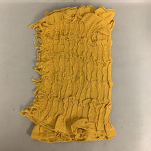 Load image into Gallery viewer, Eileen Fisher Mustard Yellow Wool Silk Blend Scarf
