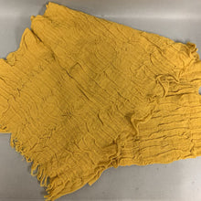 Load image into Gallery viewer, Eileen Fisher Mustard Yellow Wool Silk Blend Scarf

