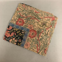Load image into Gallery viewer, Metropolitan Museum of Art William Morris Compton Black Tan Floral Shawl Scarf
