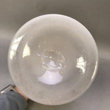 Load image into Gallery viewer, Anntique Hand Blown Bristol Glass Vase with Ruffled Edge (10&quot;)
