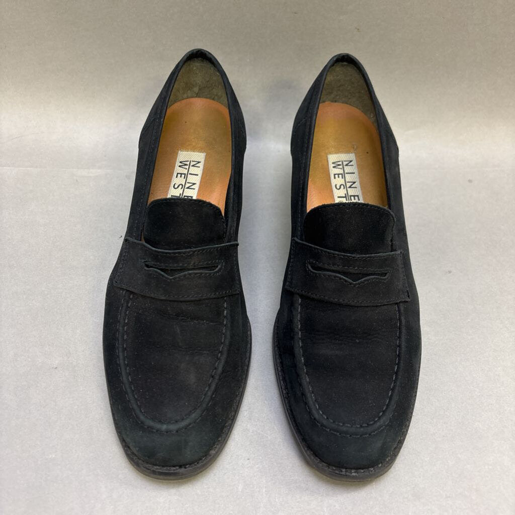 NIB Nine West Ladies Black Loafers Size 9