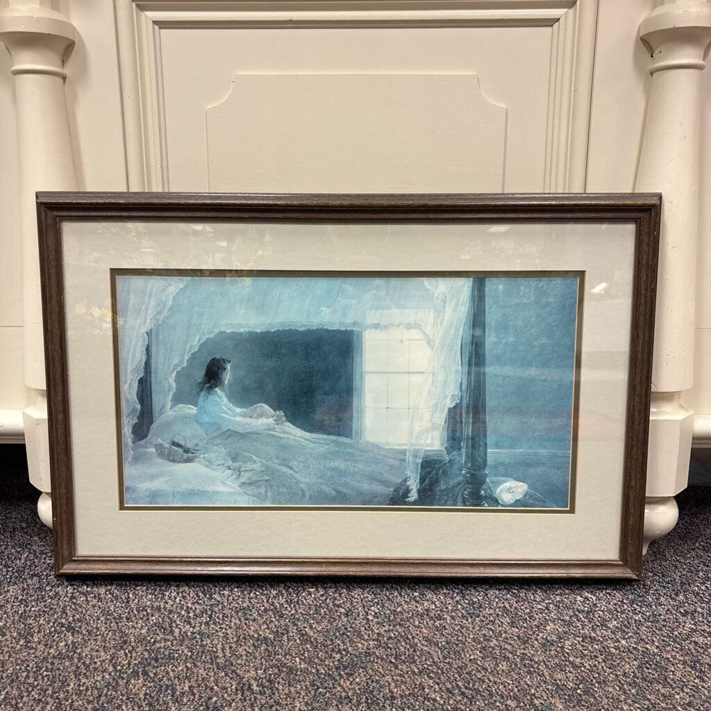 Framed Andrew Wyeth 