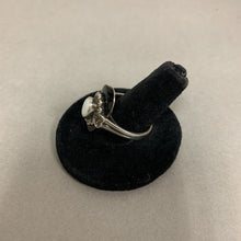 Load image into Gallery viewer, Chapal-Zenray Sterling Marcasite Opal Onyx Ring sz 10
