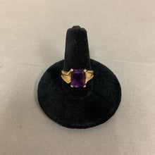 Load image into Gallery viewer, 14K Gold Amethyst Ring sz 6.5 (4.6g)
