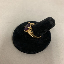 Load image into Gallery viewer, 14K Gold Amethyst Ring sz 6.5 (4.6g)
