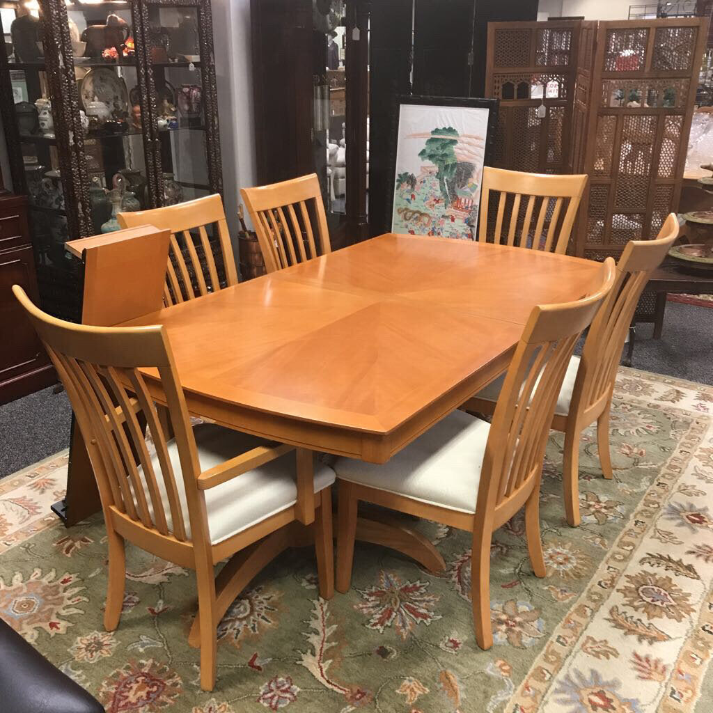 Kitchen Table (30x42x72) w/6 Chairs and 12