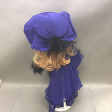 Load image into Gallery viewer, Court of Dolls 615/2500 Porcelain Doll Purple Silk Dress with Hat (22&quot;)

