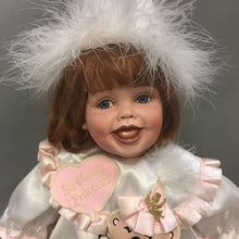 Load image into Gallery viewer, Happy Birthday Princess FayZah Spanos 18&quot; Doll Precious Heirloom 1996
