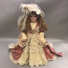 Load image into Gallery viewer, Treasured Heirloom Collection Full Porcelain Doll&quot;Emily Rose&quot;By Janis Berar (18&quot;)
