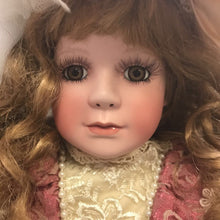 Load image into Gallery viewer, Treasured Heirloom Collection Full Porcelain Doll&quot;Emily Rose&quot;By Janis Berar (18&quot;)
