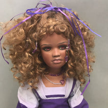 Load image into Gallery viewer, Original Jan Mclean African American Porcelain 24&quot; Doll Molly
