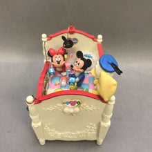 Load image into Gallery viewer, Enesco Disney Babies Musical Crib Commotion Mickey Minnie Mouse Donald Duck (5x5.5x4)
