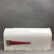 Load image into Gallery viewer, Rural Mailbox Smooth White Galvanized Steel City Corp Made in USA
