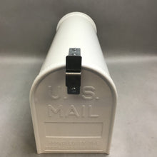 Load image into Gallery viewer, Rural Mailbox Smooth White Galvanized Steel City Corp Made in USA
