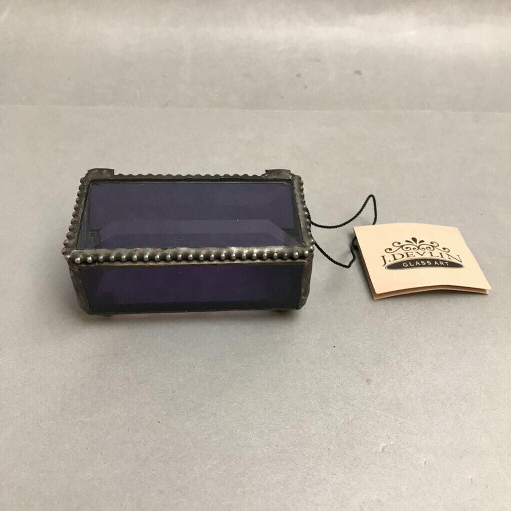 J. Devlin Glass Art Box (1.5x3x1.75)