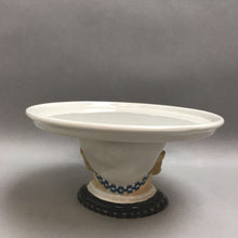 Load image into Gallery viewer, Dept 56 JAM BON French Pig Waiter Pedestal Cake Plate (9&quot;)
