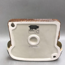 Load image into Gallery viewer, Department 56 Jam Bon Trivet Piglet Tray Cheese Plate with Knives (8&quot;)
