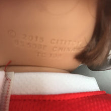 Load image into Gallery viewer, Cititoy Boy Doll; Short Brown Hair, Football Outfit (~18&quot;)

