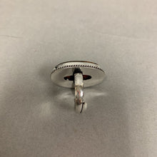 Load image into Gallery viewer, Silver Plated Brown Picture Jasper Ring sz 7 Adjustable
