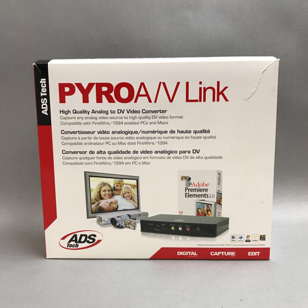 Pyro A/V Link Legacy Video Conversion Kit (9x10.5x3)