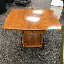 Load image into Gallery viewer, Ethan Allen Maple Tea Cart (29x36x21/41)
