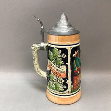 Load image into Gallery viewer, Cremer German Beer Stein; Outdoor Scene, &quot;Trinke stets mit Maß und Ziel...&quot;
