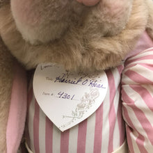 Load image into Gallery viewer, Lovable Hugable Harriet O&#39; Hare Bunny (17&quot;)
