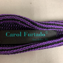 Load image into Gallery viewer, Carol Furtado Designer Handwoven Wrapped Necklace Knitted in Fine Pearl Cotton
