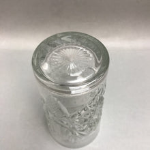 Load image into Gallery viewer, Vintage Libbey USA Hobstar Highball Star of David Glass 16 oz Heavy Cut Glass
