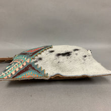 Load image into Gallery viewer, Dancing Cactus Calf Hair Embossed Leather Wristlet Clutch Purse (6x8.5&quot;)

