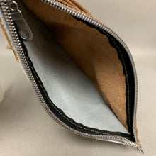 Load image into Gallery viewer, Dancing Cactus Calf Hair Embossed Leather Wristlet Clutch Purse (6x8.5&quot;)

