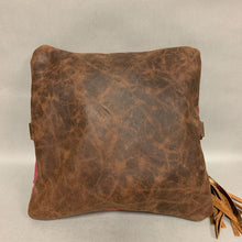 Load image into Gallery viewer, Dancing Cactus Pink Gold Splatter Calf Hair Clip-on Crossbody Purse No Strap (11x11&quot;)
