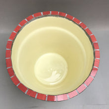 Load image into Gallery viewer, Mosaic Red &amp; Yellow Pottery Planter Pot (8x8)
